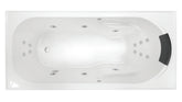 PRIMA Inset Bath or Spa Bath With Sizes 1520/1650/1790 mm And 10/12/16 Flush Jets